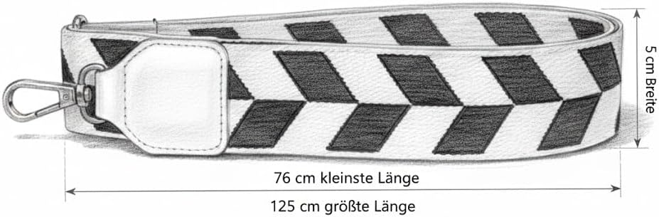 Thumbnail 4 de MATY FASHION Bauchtasche Damen „Model 25“ – elegante Umhängetasche aus Kunstleder mit verstellbarem Gurt