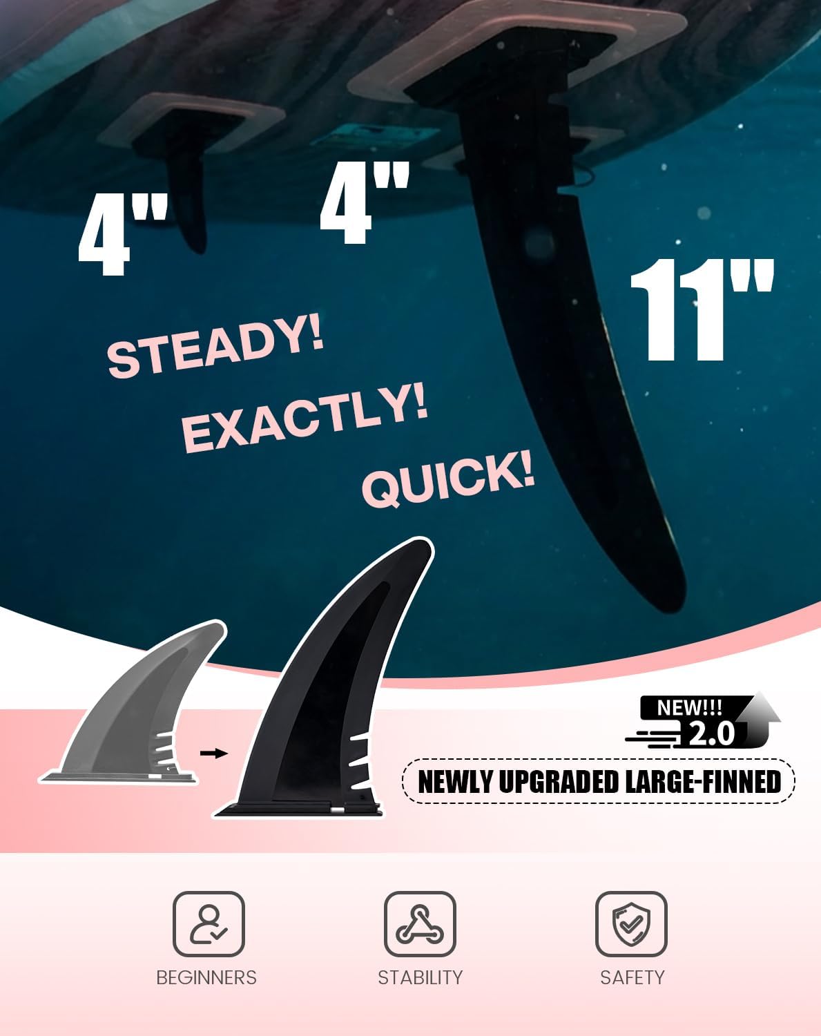 Thumbnail 2 de Tuxedo Sailor 10'6"/11' Inflatable Stand Up Paddle Board with Accessories