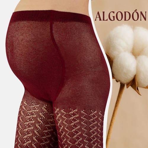 Detalle 2 de Collants maternité CALZITALY coton 300 DEN ⚙