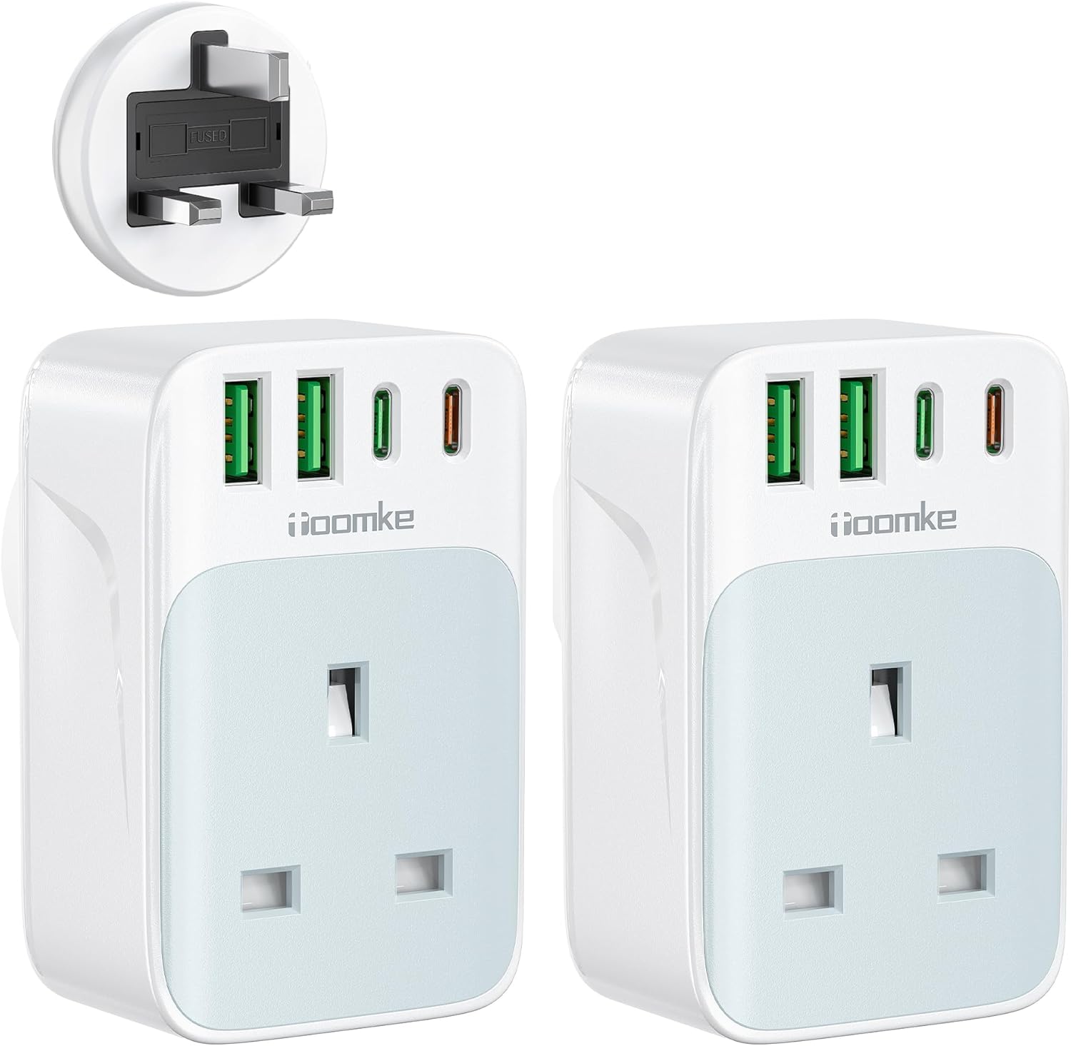 Detalle de USB C PD 35W plug extension adapter 2 pack