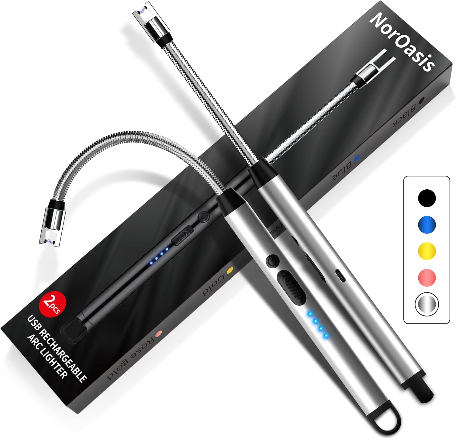 Thumbnail 6 de NorOasis Electric Candle Lighters, 2-Pack