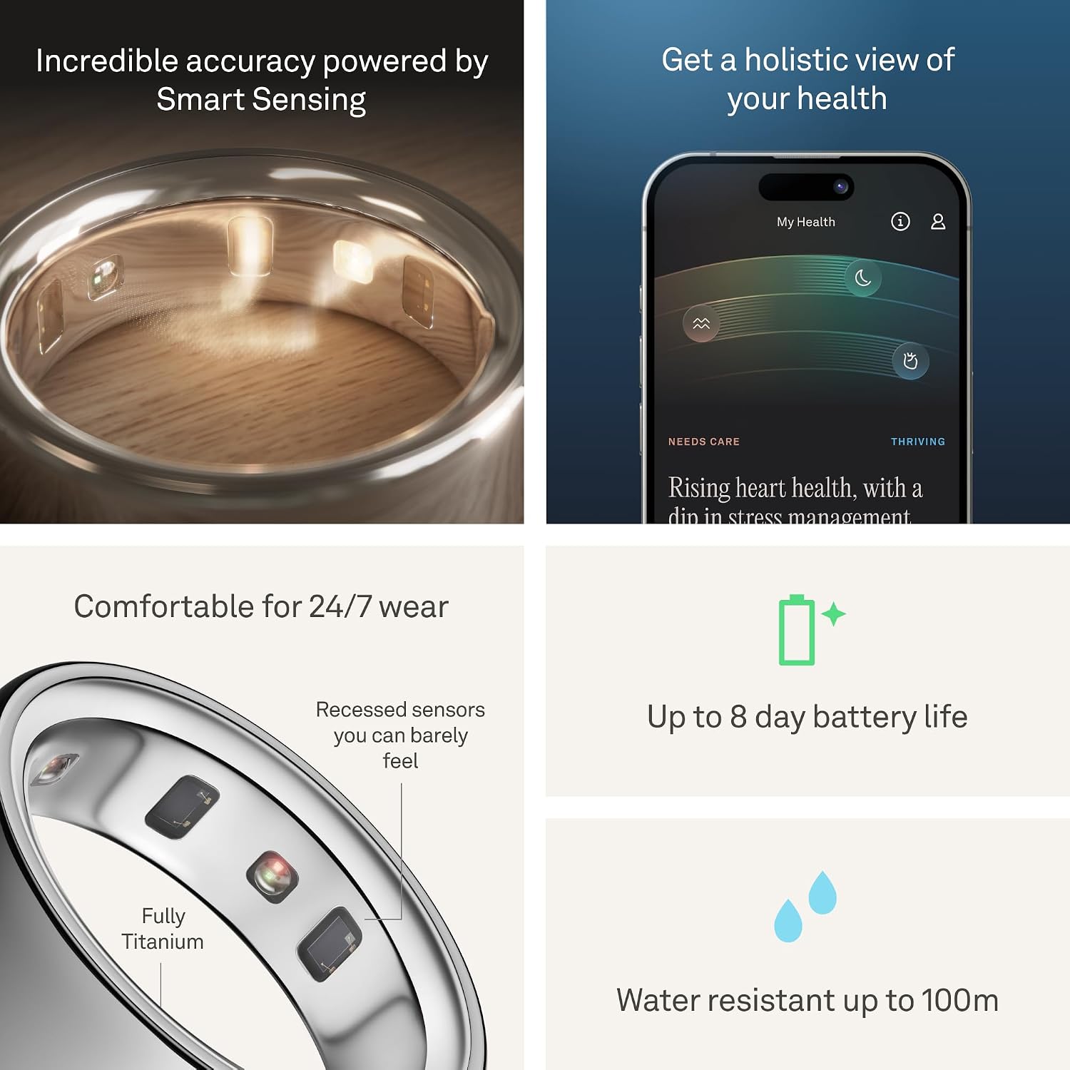 Detalle 2 de Oura smart ring size 12