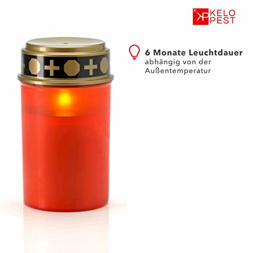 Detalle de KELOPEST LED-Grablicht mit austauschbaren Batterien