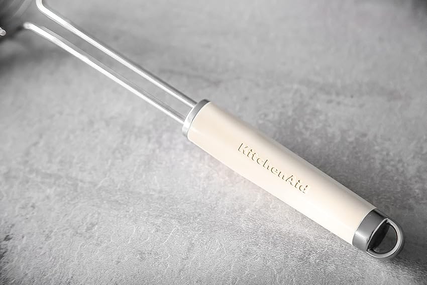 Detalle 2 de KitchenAid Espumadera colador de araña beige 🍴