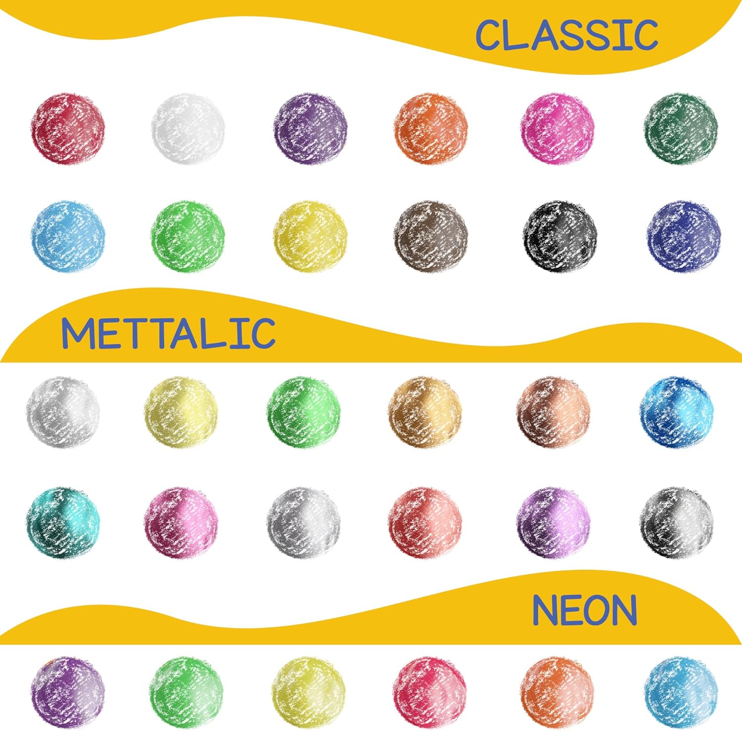 Thumbnail 5 de Zenacolor Lot de 30 bâtons de peinture 🎨