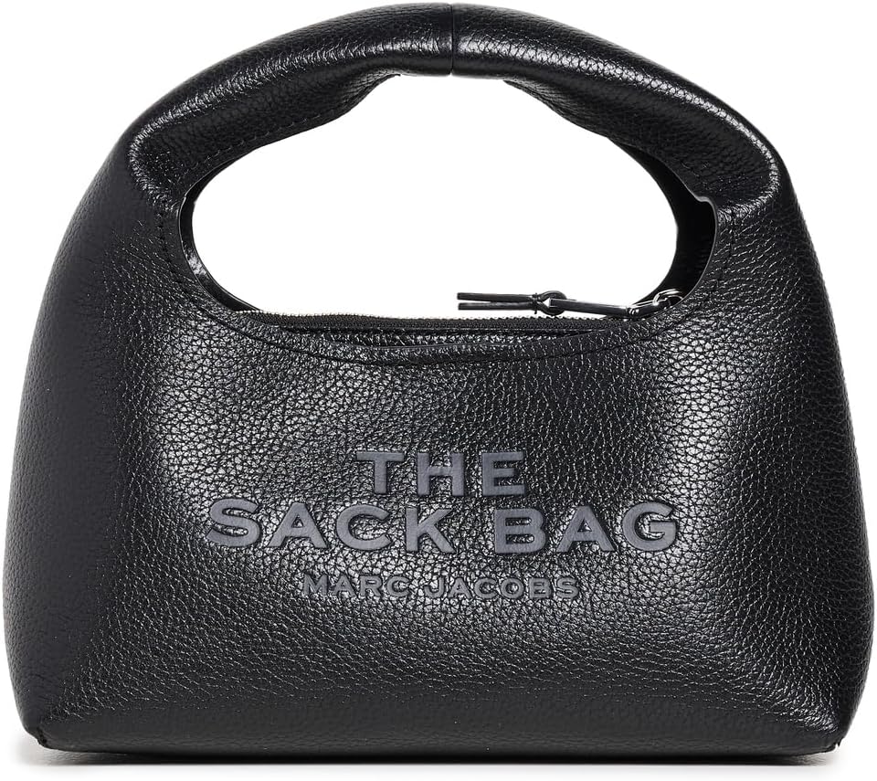Detalle de Marc Jacobs The Mini Sack, Bag — Élégance compacte à porter en bandoulière chaîne