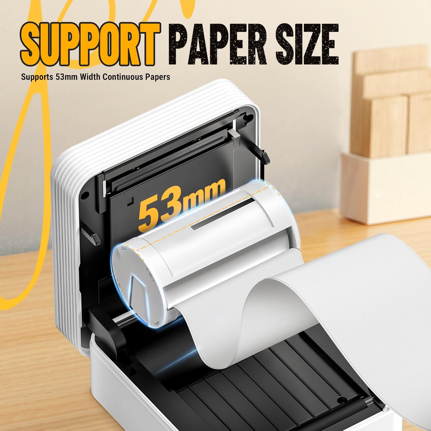 Thumbnail 6 de Nelko PM230 Bluetooth Mini Sticker Printer 📷