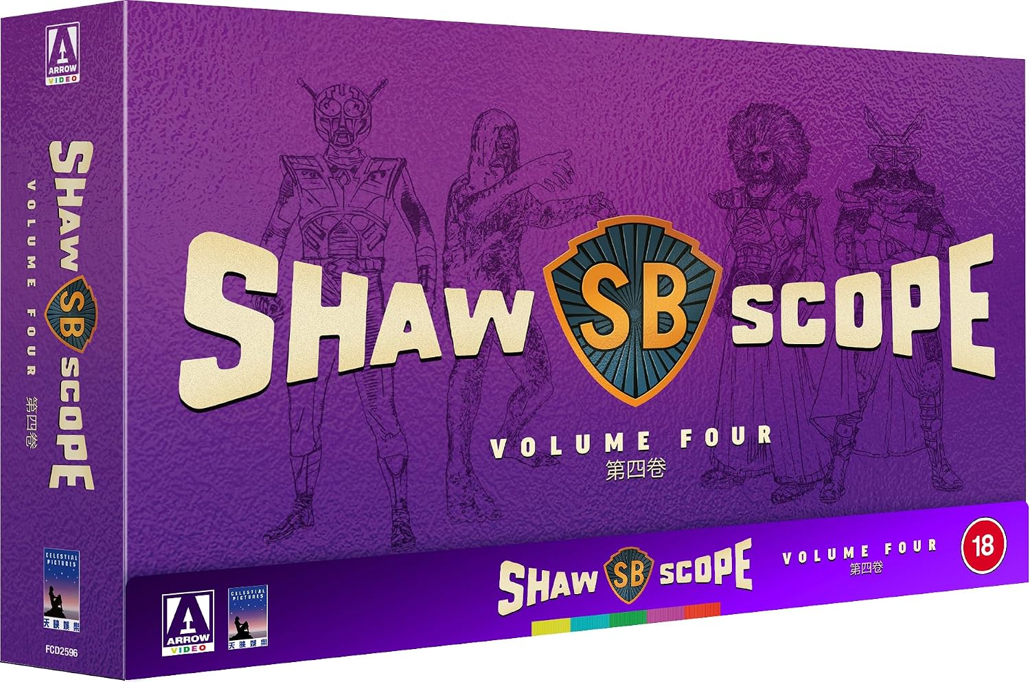 Detalle 1 de Arrow Video Shawscope Volume Four Limited Edition Blu-ray