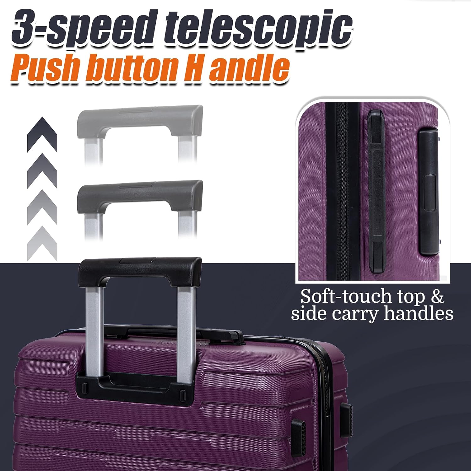 Detalle de Cosbarn Luggage Set ABS