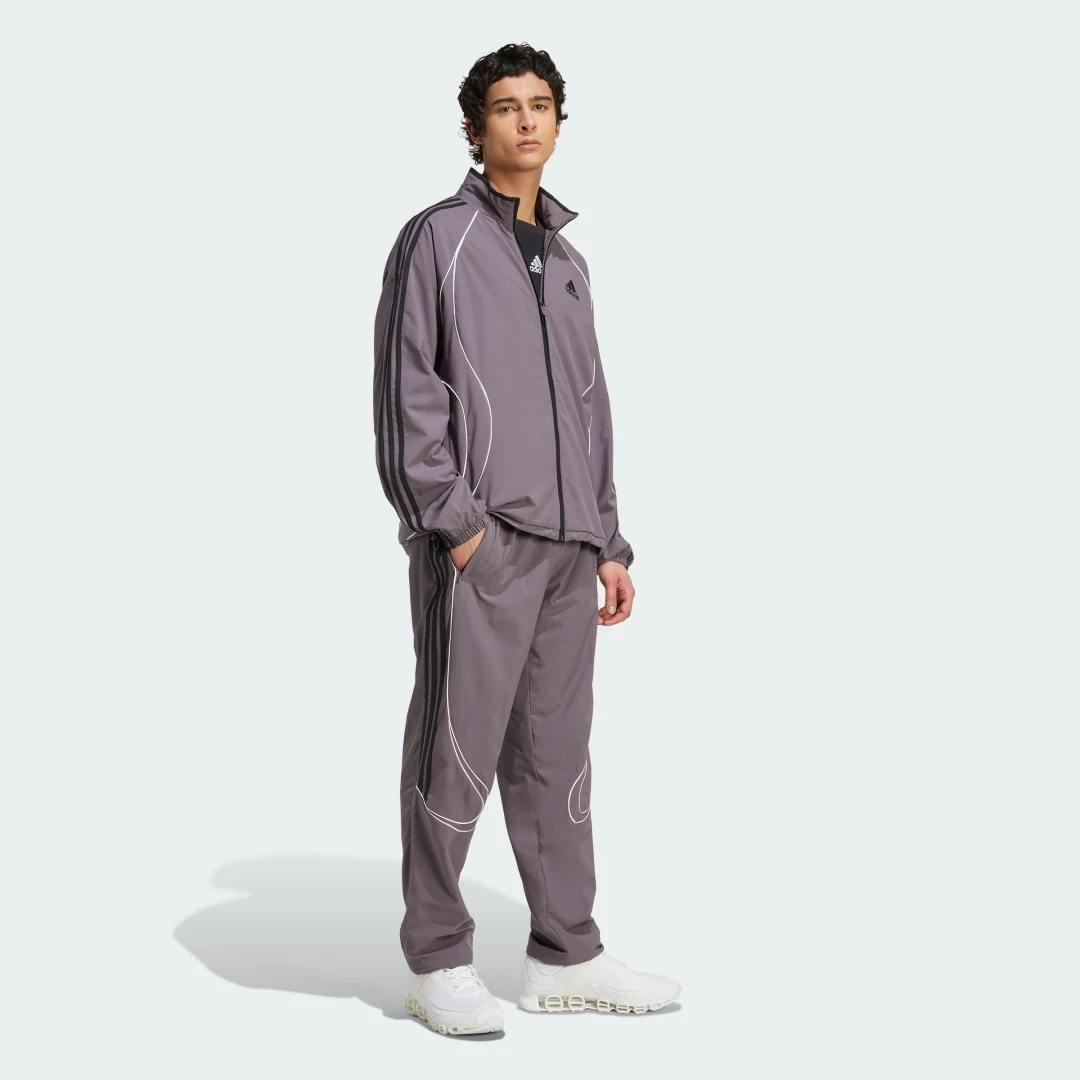 Thumbnail 2 de Adidas Pantalón Teamgeist Adicolor Gris