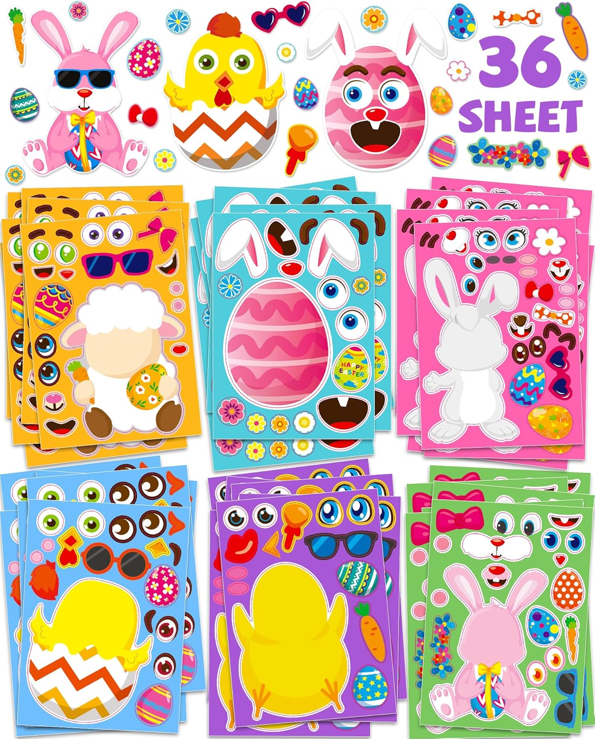Thumbnail 6 de Make Your Own Dinosaur Sticker Sheets 24-Pack