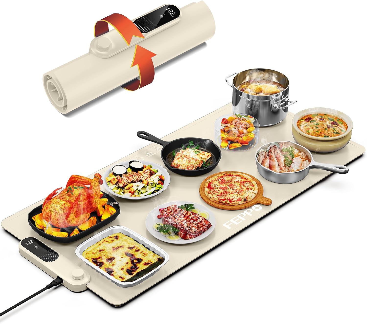 Detalle de FEPPO Food Warming Mat 35" x 16