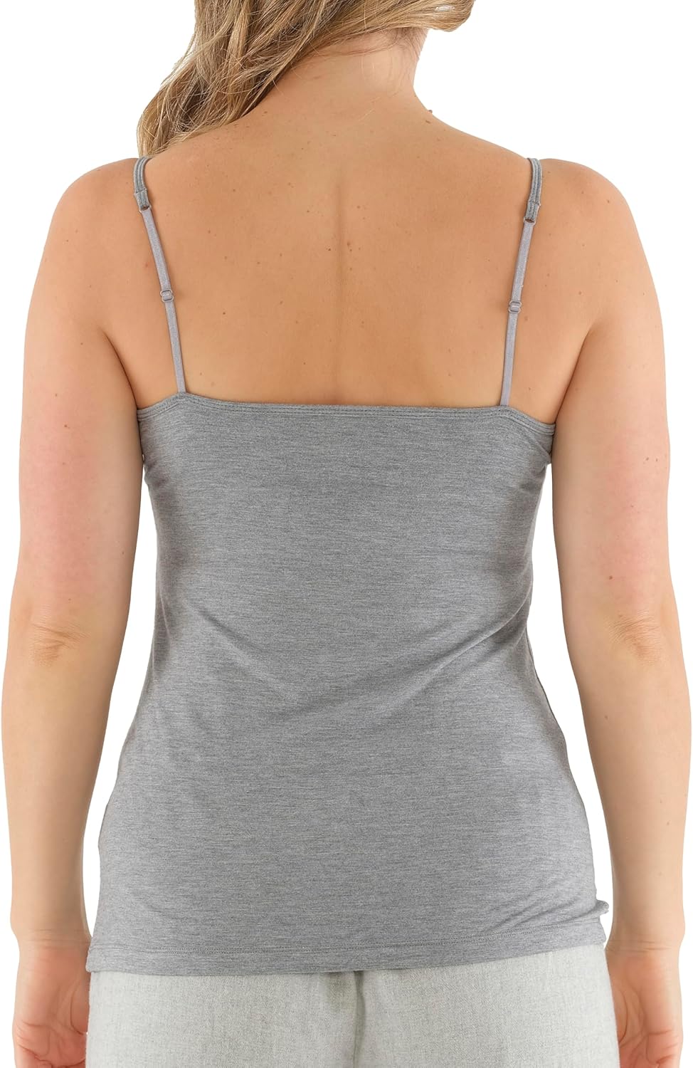 Detalle 2 de Magnolia Lounge Damen Bambus Top Set – Temperaturregulierende 2er-Pack Tops aus Bambus-Elastan