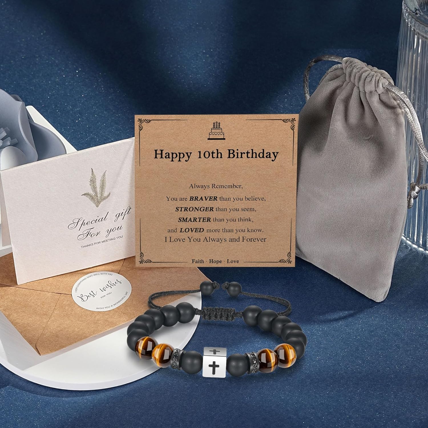Detalle 2 de Gneckrine Birthday Gift Bracelet for Boys aged 7–21