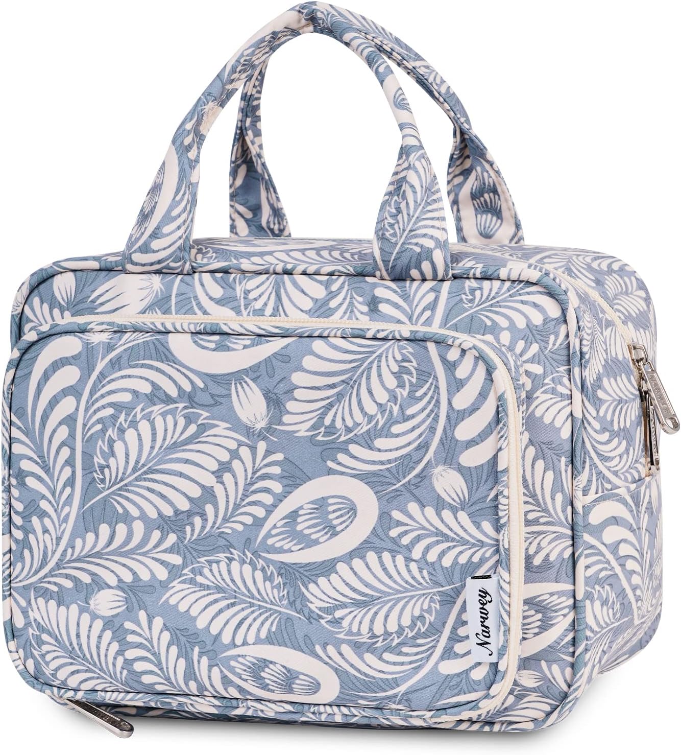 Thumbnail 1 de Narwey Full Size Toiletry Bag Blue Leaf