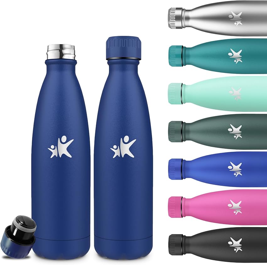 Detalle de Grsta Botella Acero Inoxidable 500 ml 🚰