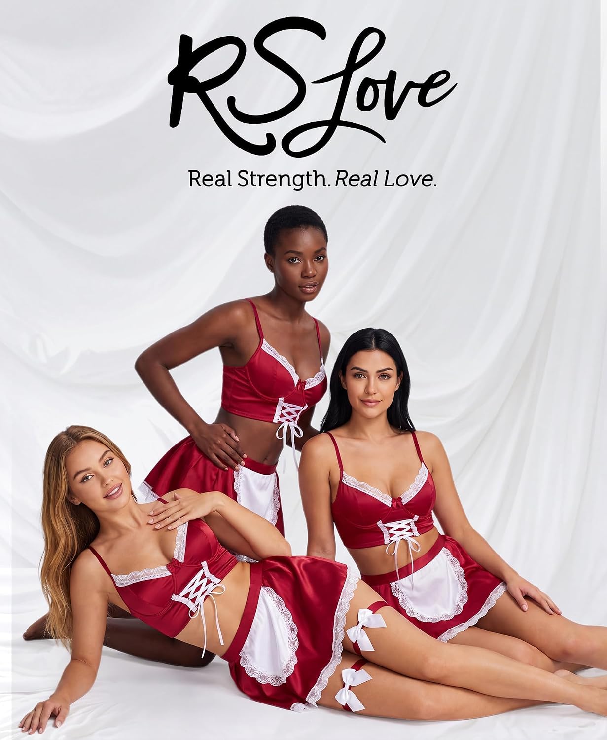 Detalle de RSLOVE lingerieset voor dames voor Halloween en cosplay
