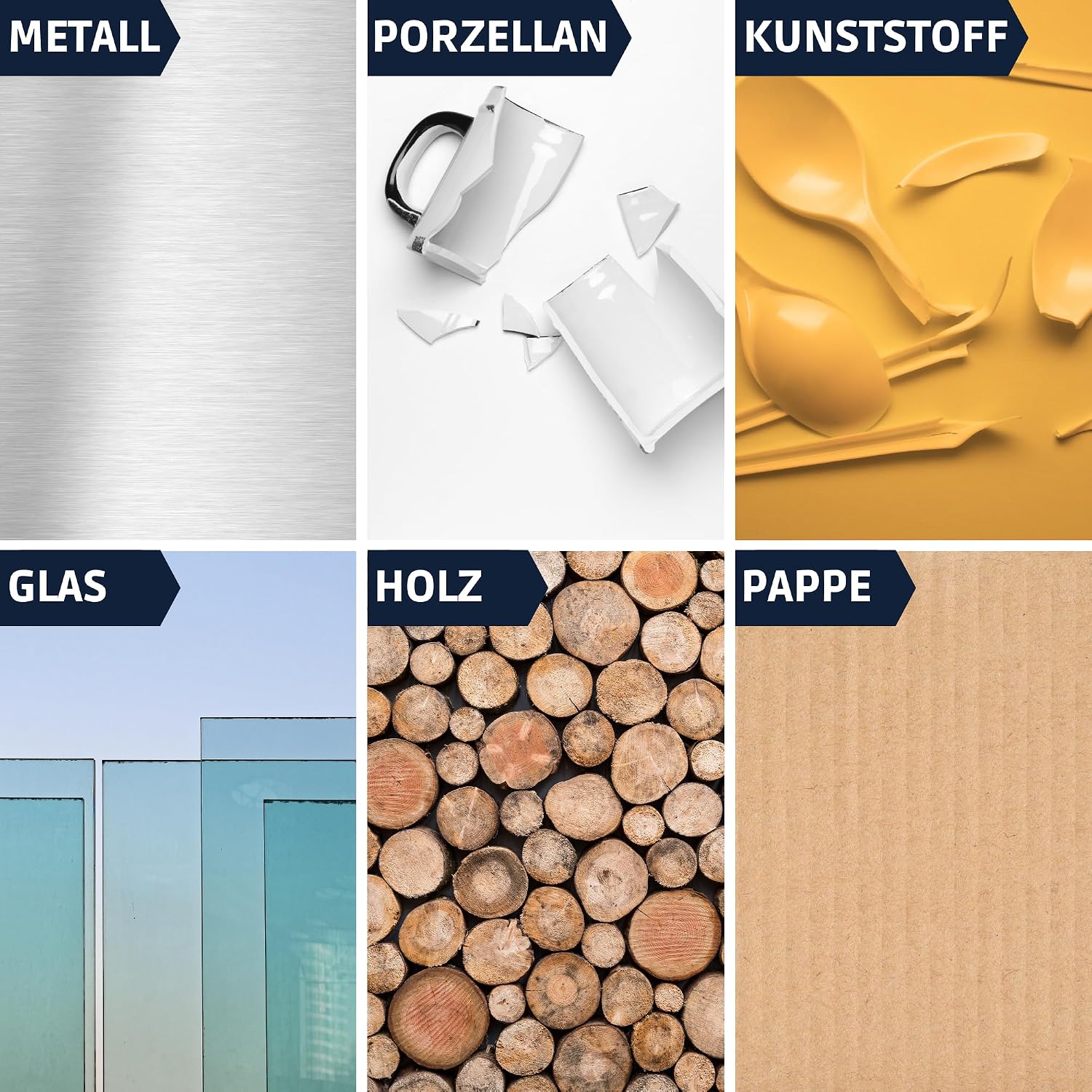 Detalle de Sekundenkleber Gel Extra Stark – Superkleber für Kunststoff