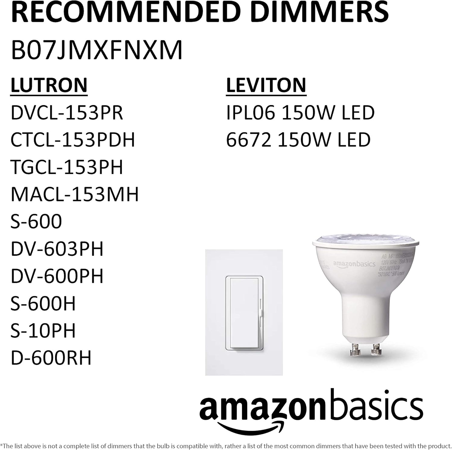 Thumbnail 5 de Amazon Basics MR16 LED Bulb 7W