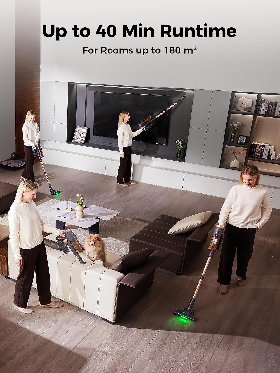 Detalle de Proscenic P11 Ultra+ Cordless Vacuum Cleaner: A practical, all-rounder stick that milks power from a light frame