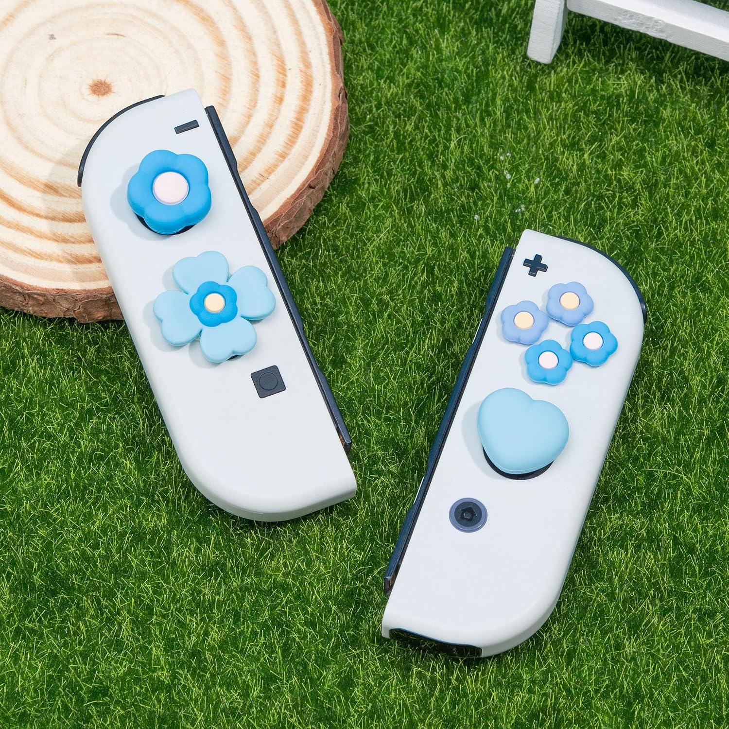 Thumbnail 6 de GeekShare Silikon Joystick-Kappen Set für Switch