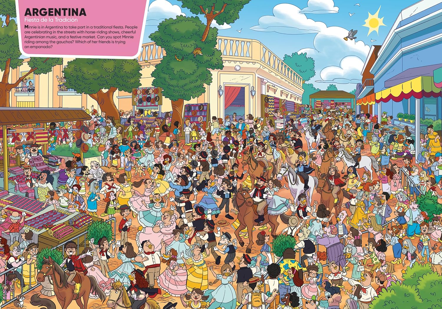 Thumbnail 3 de Disney Where's Minnie Mouse? Look and Find Hardcover Activity Book