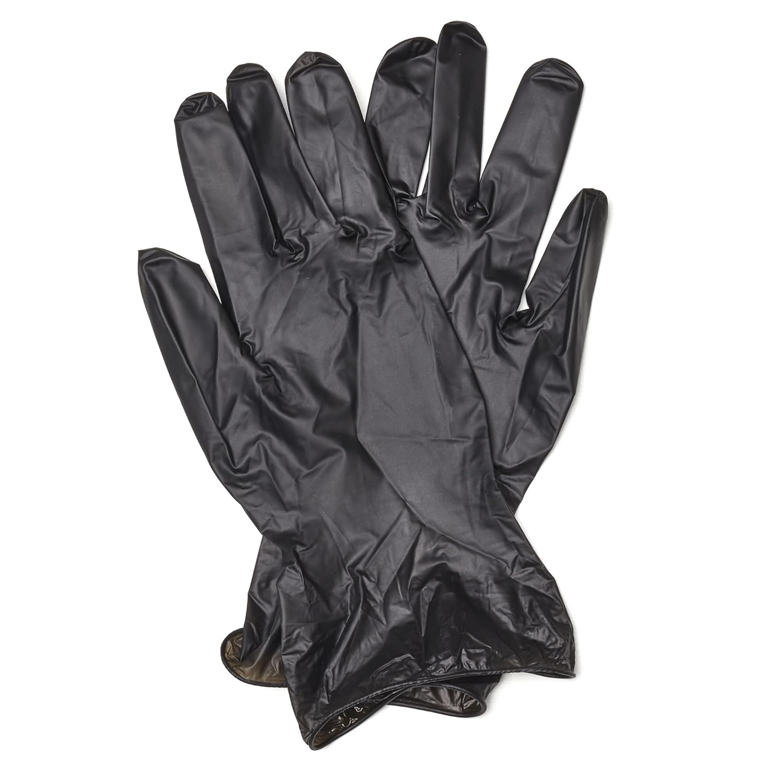 Thumbnail 4 de Spontex Extra Black Vinyl Einmalhandschuhe – ungepudert, latexfrei, Größe L, 100er Pack, schwarz