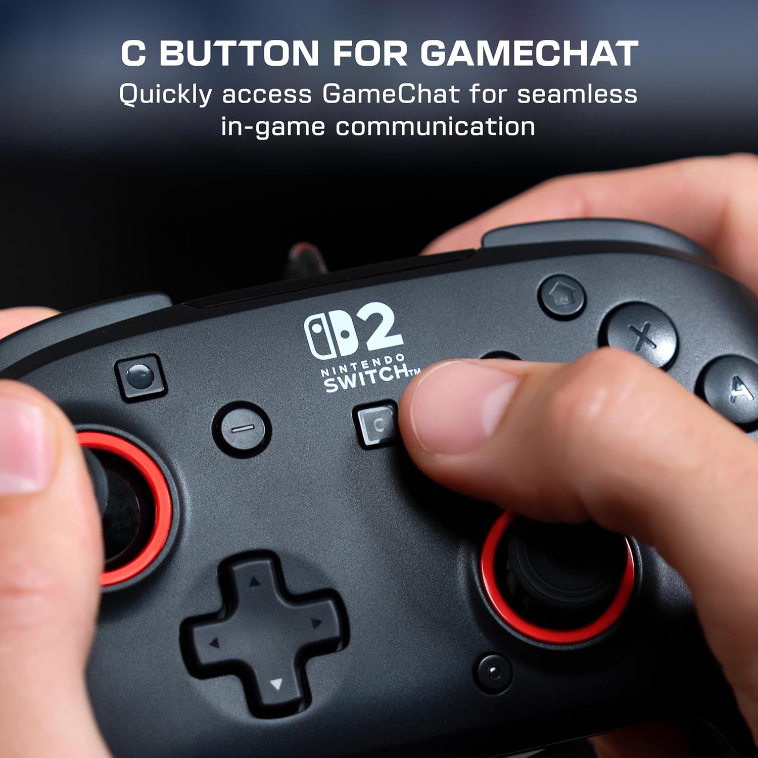 Detalle 2 de Turtle Beach Rematch – kabelgebundener RGB-Gaming-Controller, offiziell lizenziert für Nintendo Switch