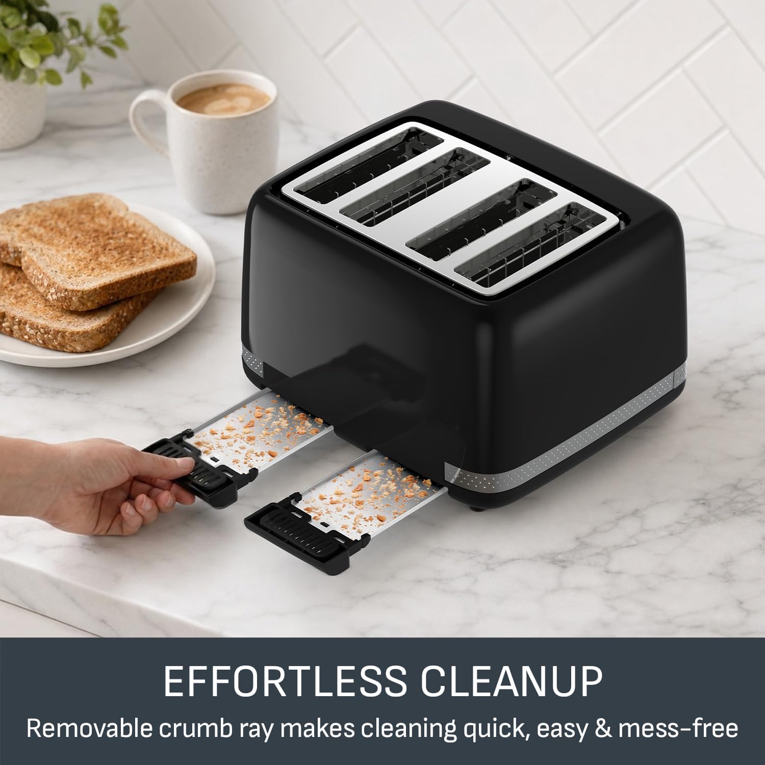Thumbnail 4 de Tefal TF3058G0 4-slot toaster 1430W