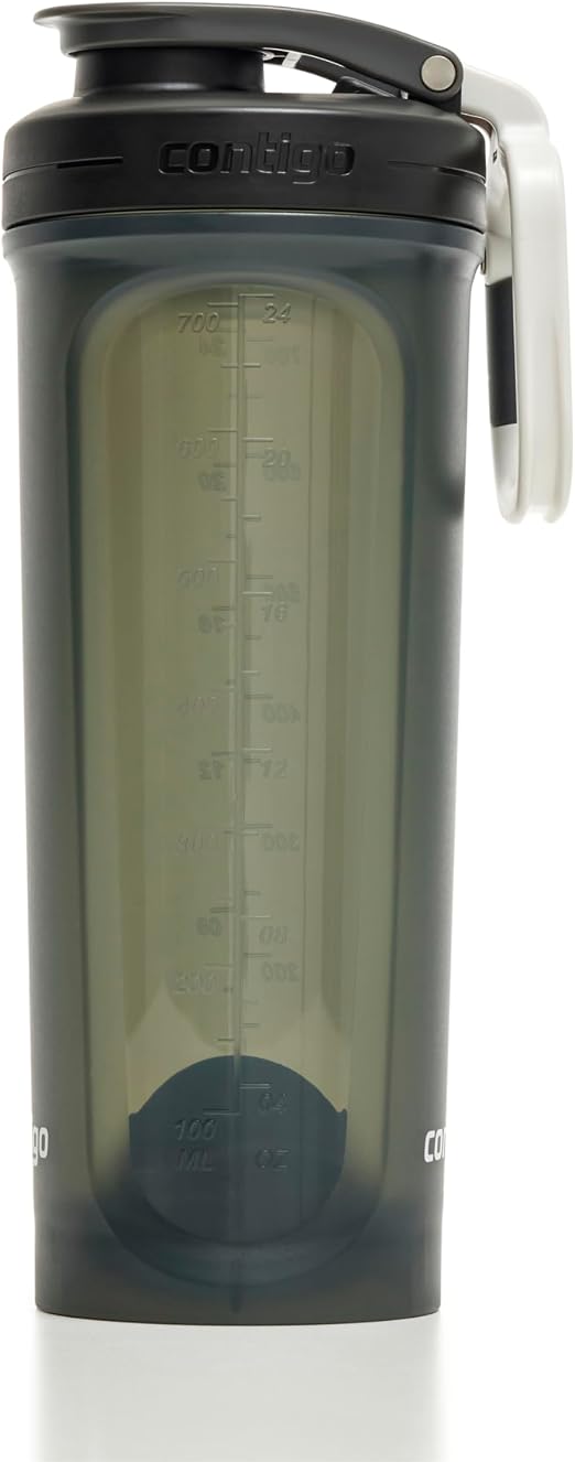 Detalle de Contigo Shake & Go 2.0 - Botella Shaker de Proteínas 🍶