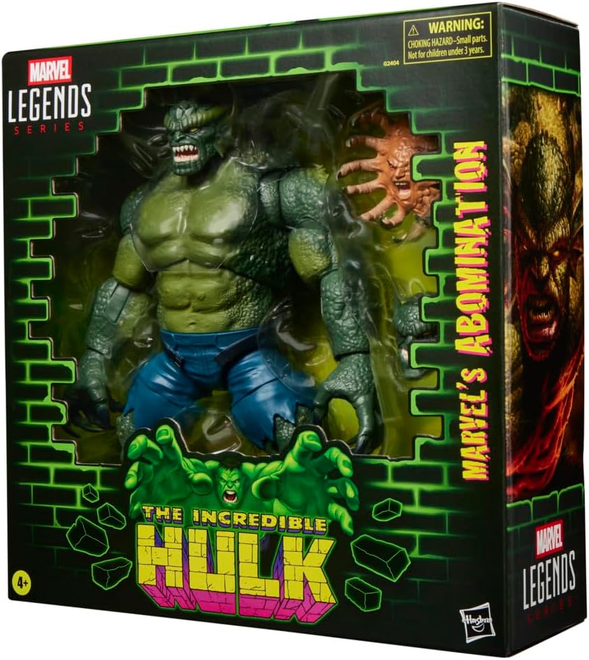 Detalle de Hasbro Marvel Legends Series: Marvel's Abomination – Action figure da 15 cm