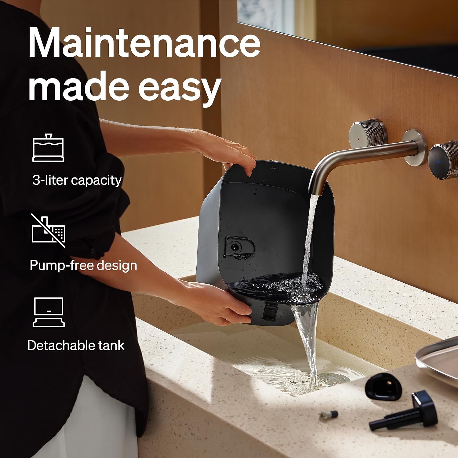 Thumbnail 6 de PETLIBRO Dockstream 2 Smart Cat Water Fountain – Real-Time Hydration Tracking