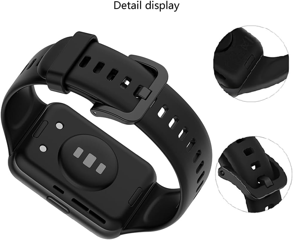 Detalle de BYISYUE silicone band for Watch Fit 3