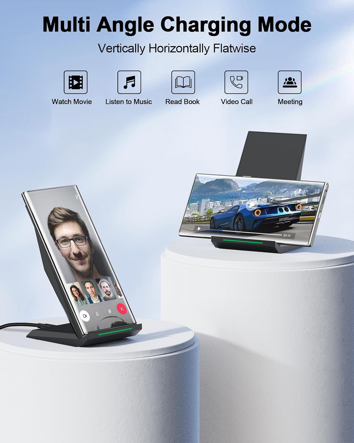 Detalle 2 de NANAMI Fast Wireless Charger 2-pack