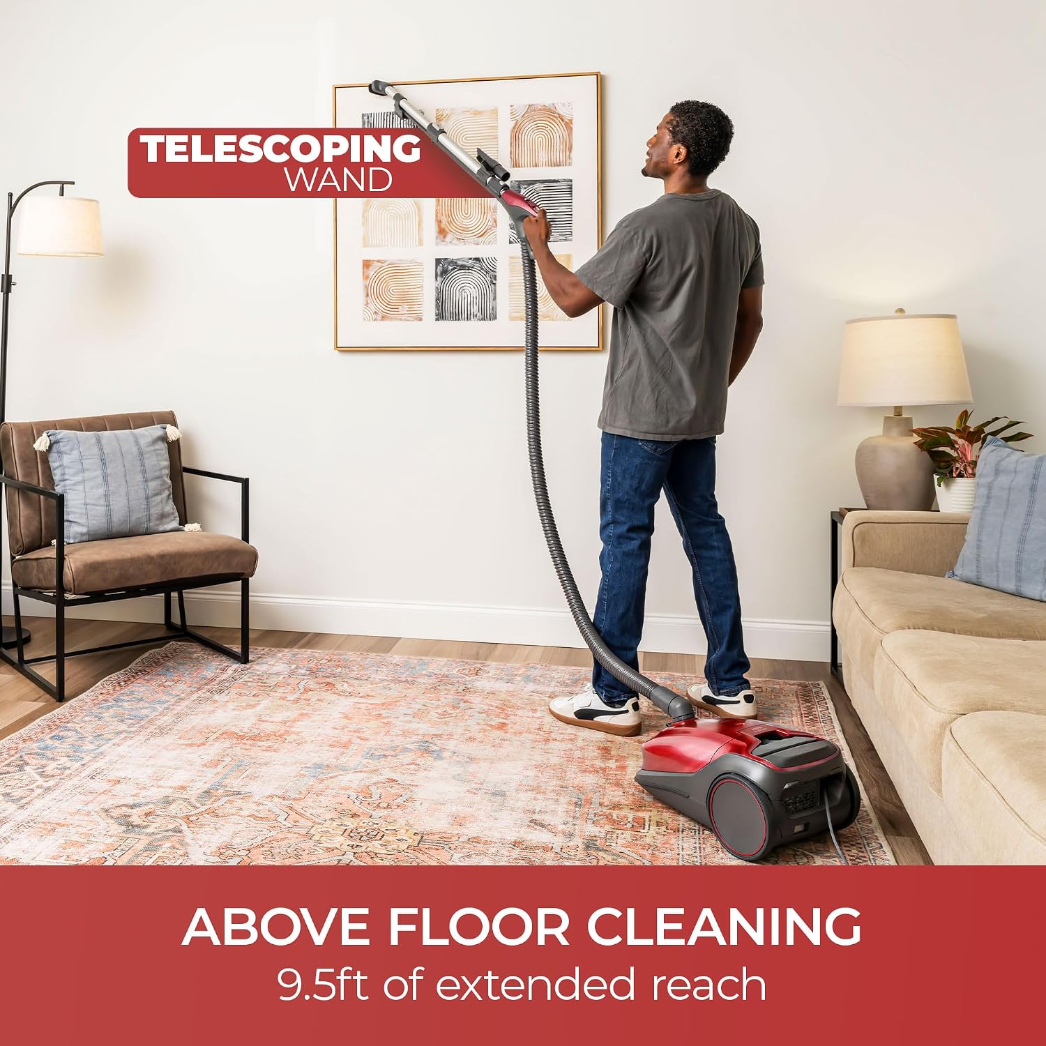 Thumbnail 2 de Kenmore 81414 Canister Vacuum with Telescoping Wand