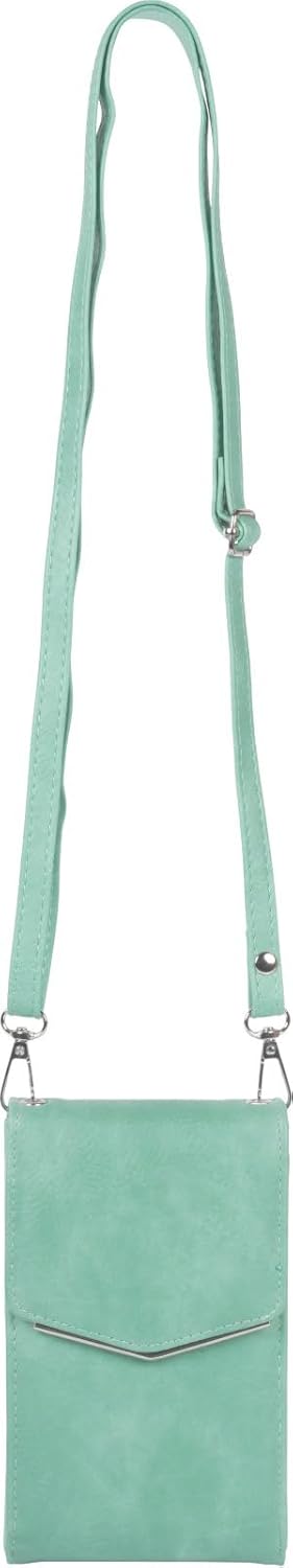 Detalle de styleBREAKER Borsa a tracolla Ladies Mini Bag con dettaglio in metallo – stile essenziale e versatilità