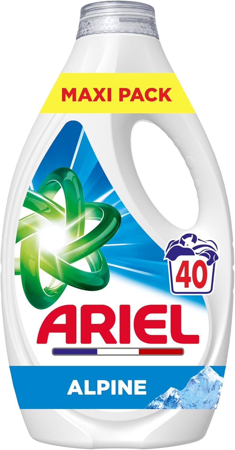 Thumbnail 6 de Ariel Lessive Liquide Original – 40 Lavages, Action Détachante en 1 Lavage, Impeccable Même à Froid, Fabriqué en France