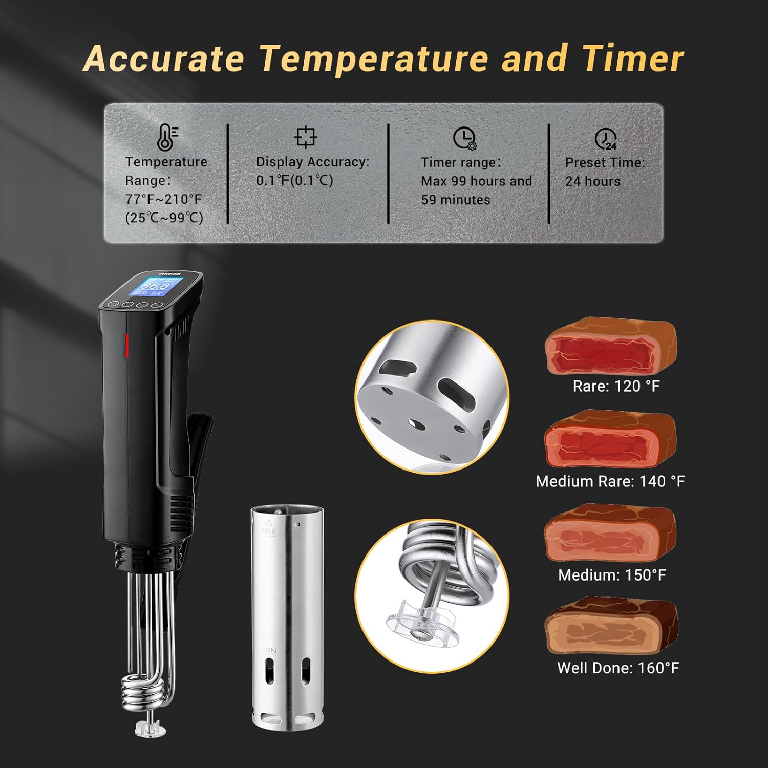 Thumbnail 5 de INKBIRD ISV-100W sous vide 1000W