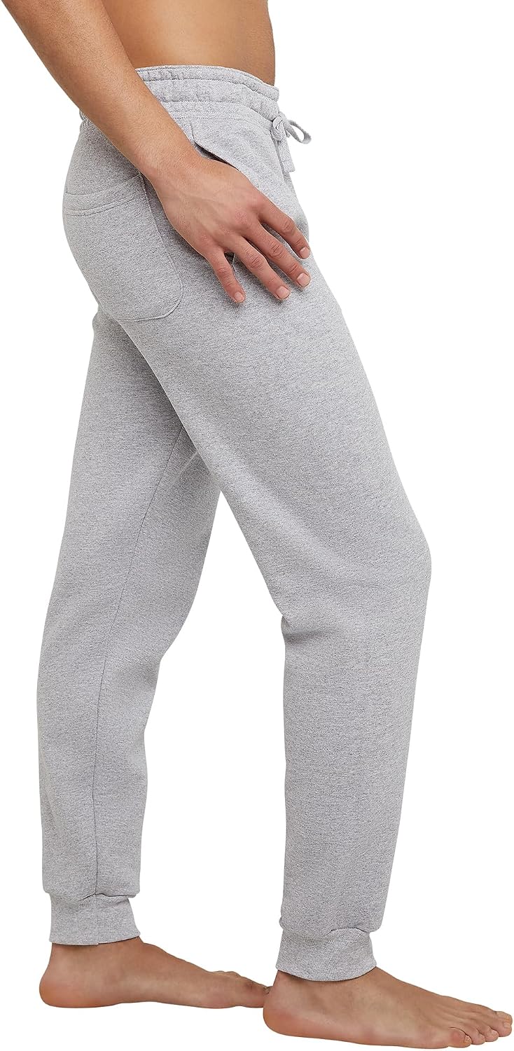 Detalle 2 de Hanes O8389 Men's EcoSmart Fleece Joggers, Relaxed Fit, 30.5