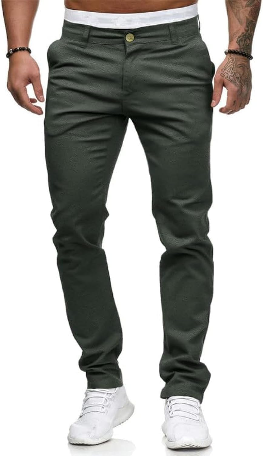 Thumbnail 6 de Mens Chinos Slim Fit Stretch Pants