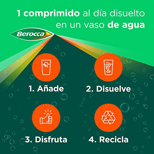 Thumbnail 6 de Berocca Performance: Vitaminas Efervescentes Naranja para Energía 🍊