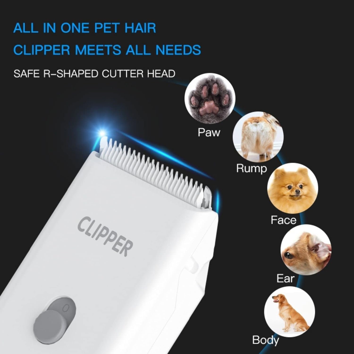 Thumbnail 2 de Cussity Dog Grooming Kit for thick coats