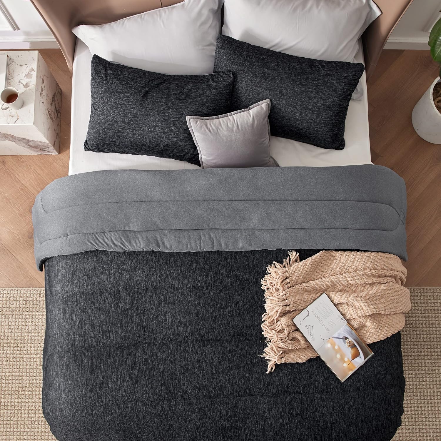 Detalle 1 de Bedsure Queen Comforter Set
