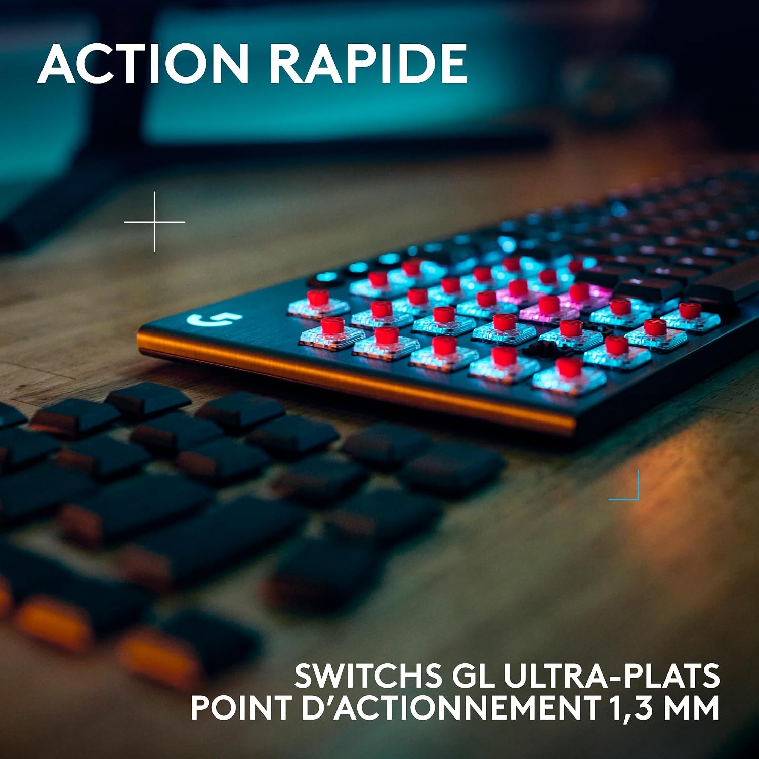 Detalle de Logitech G G915 X clavier gaming ⌨