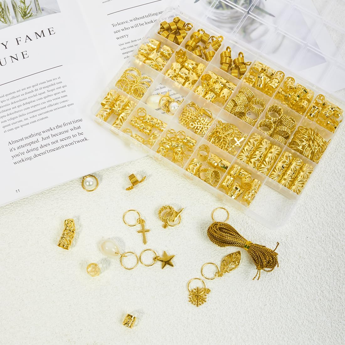 Thumbnail 2 de Youteer Hair Jewellery, 259-piece set