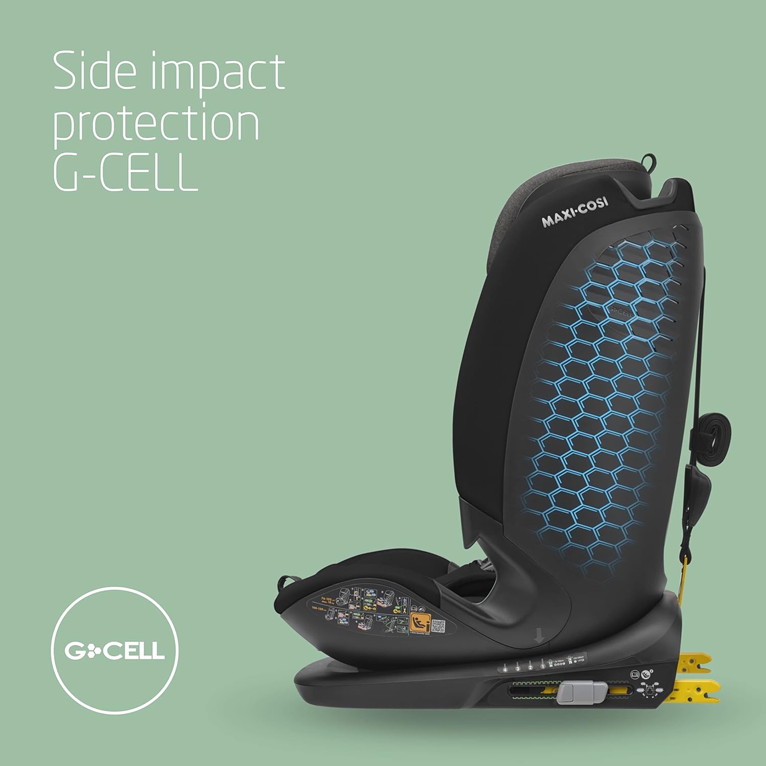 Thumbnail 2 de Maxi-Cosi Titan Plus i-Size seggiolino auto ISOFIX 76–150 cm (15 mesi–12 anni) Authentic Black