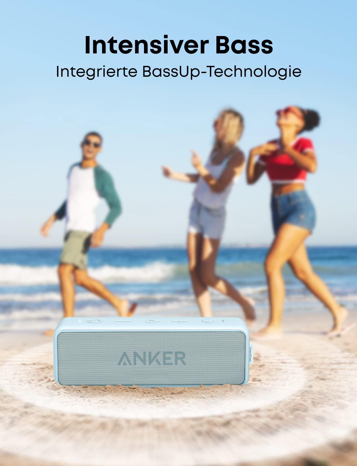 Detalle 2 de Anker Soundcore 2 Bluetooth Lautsprecher