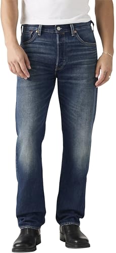 Detalle de Levi's 501 Original Fit Vaqueros para Hombre – On The Borderline, 31W/30L