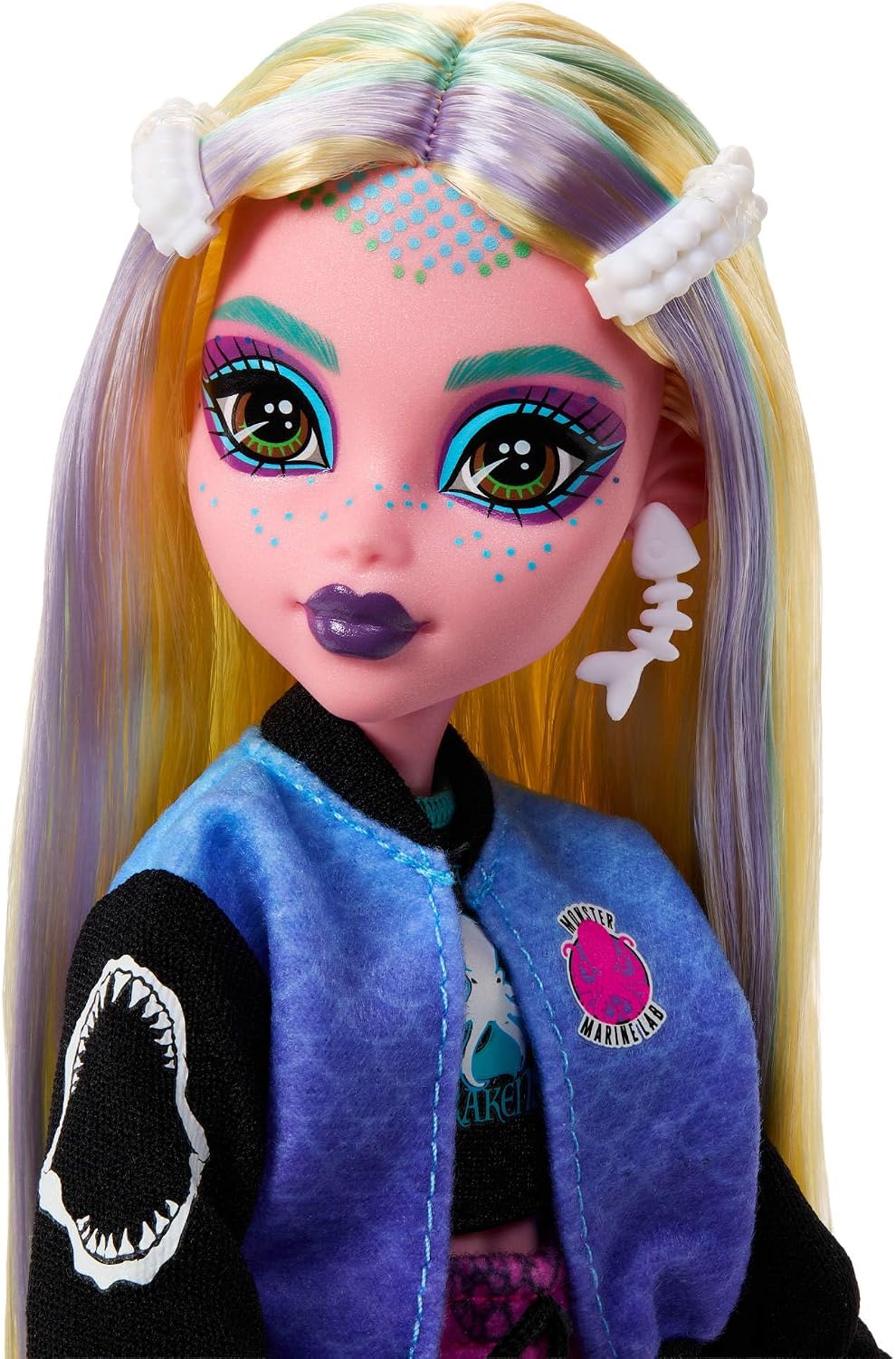 Detalle de Monster High JML45 Lagoona Blue – lalka z akcesoriami do biologii morskiej