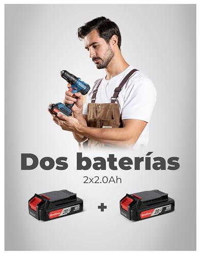 Thumbnail 8 de Dong Cheng taladro percutor a batería 20V 50Nm con 2x2,0Ah y 13mm